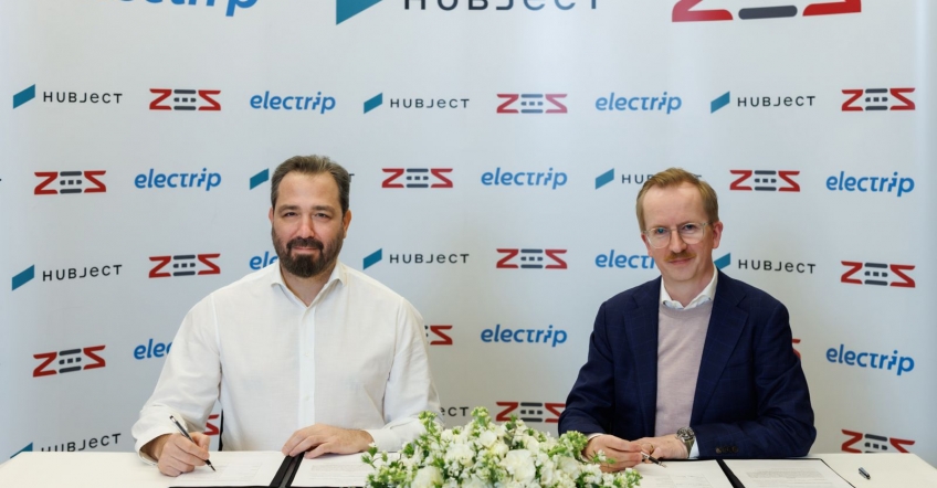 ZES y electrip se unen a la red mundial de itinerancia entre recargas de Hubject