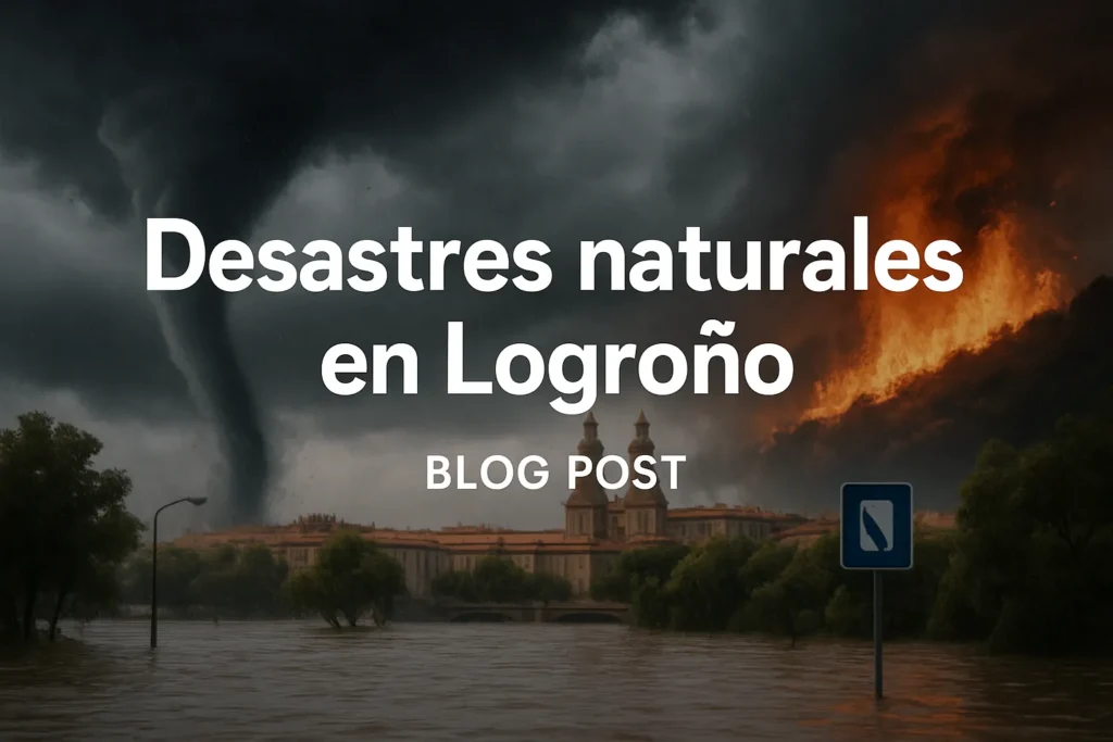 desastres naturales en Logroño