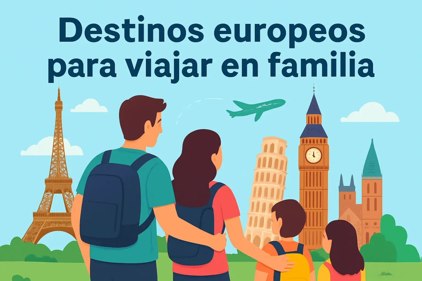 Destinos europeos para viajar en familia