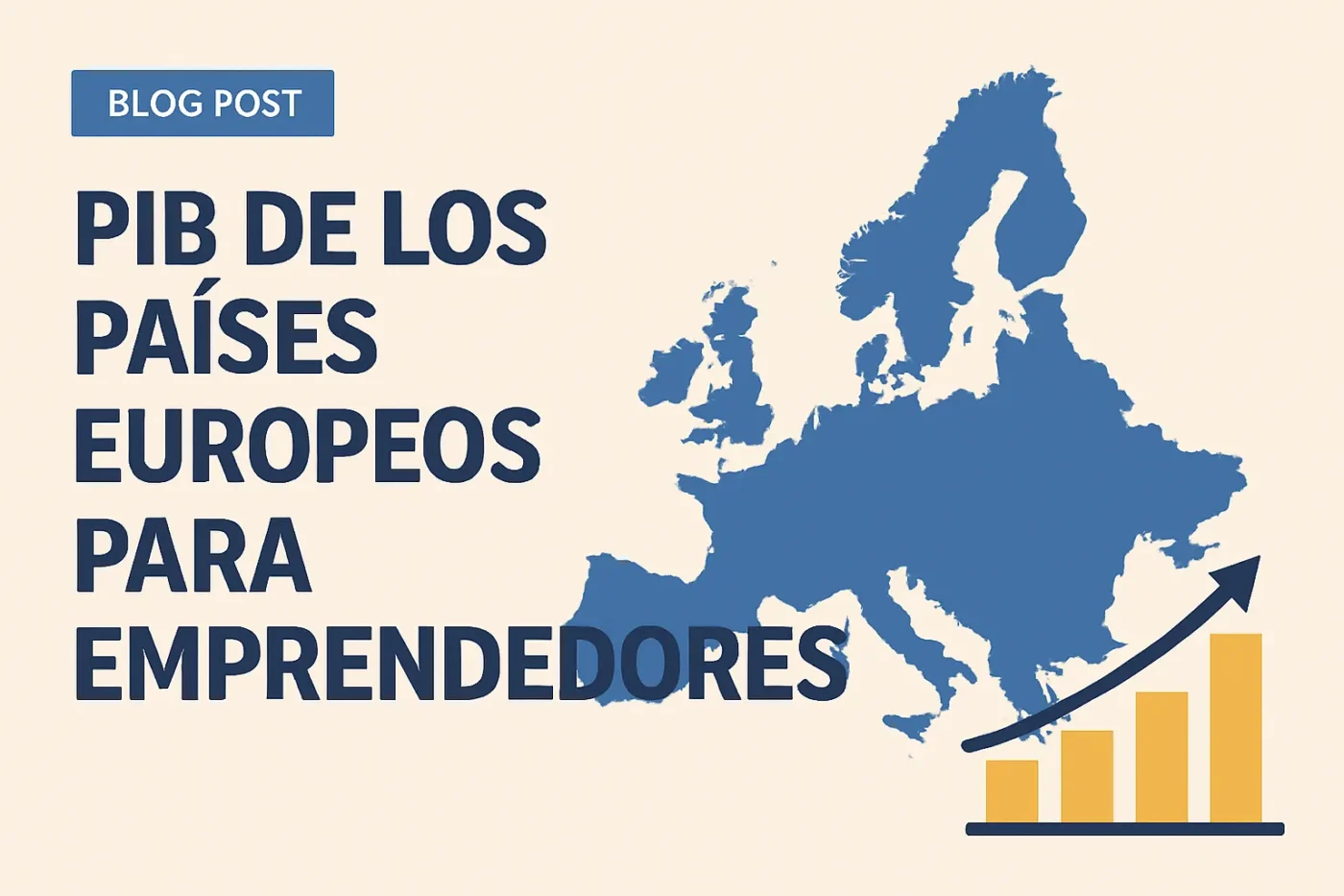 PIB de los países europeos para emprendedores