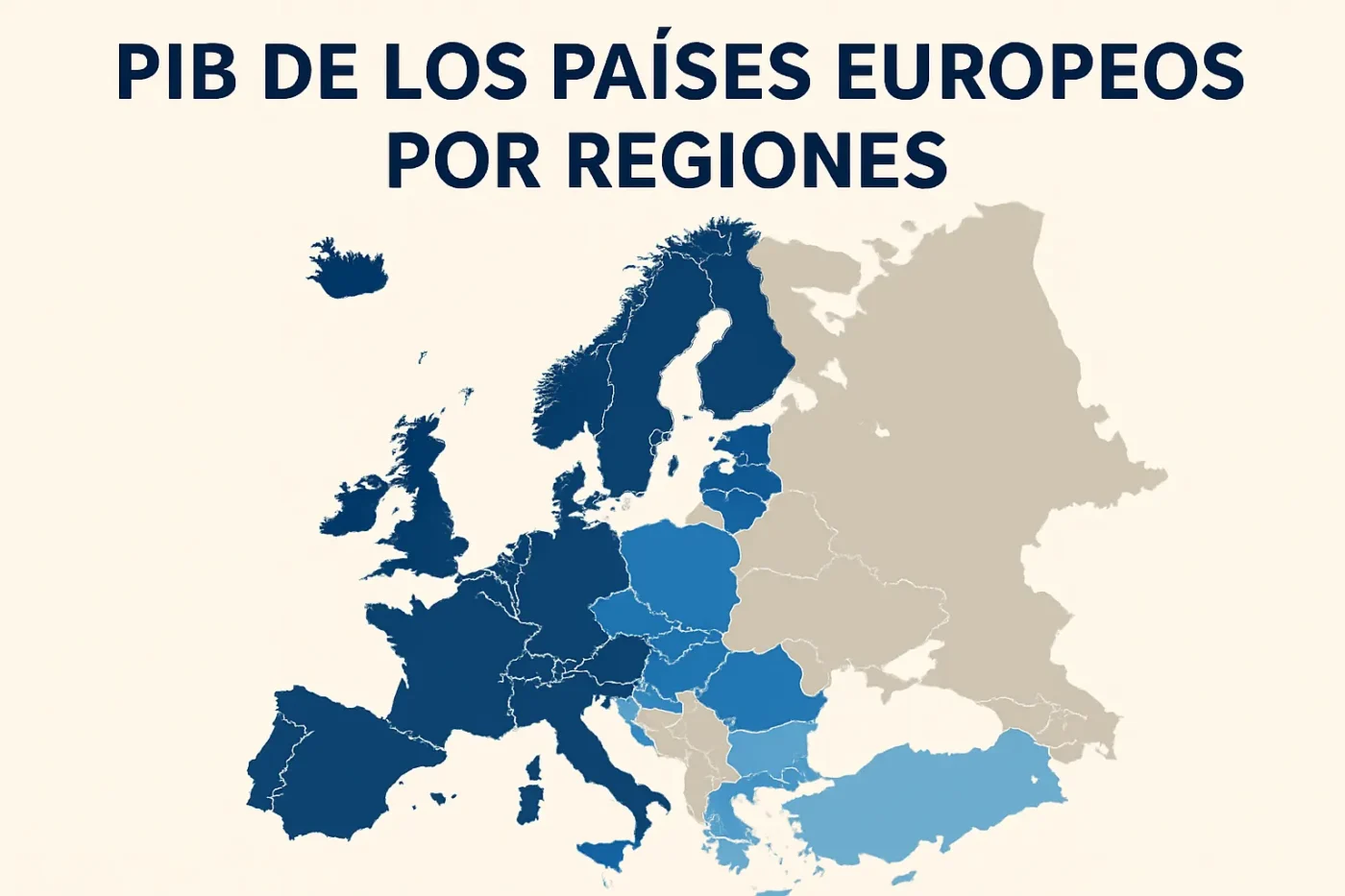 PIB-de-los-paises-europeos-por-regiones - Europa News 24h PIB de los países europeos por regiones