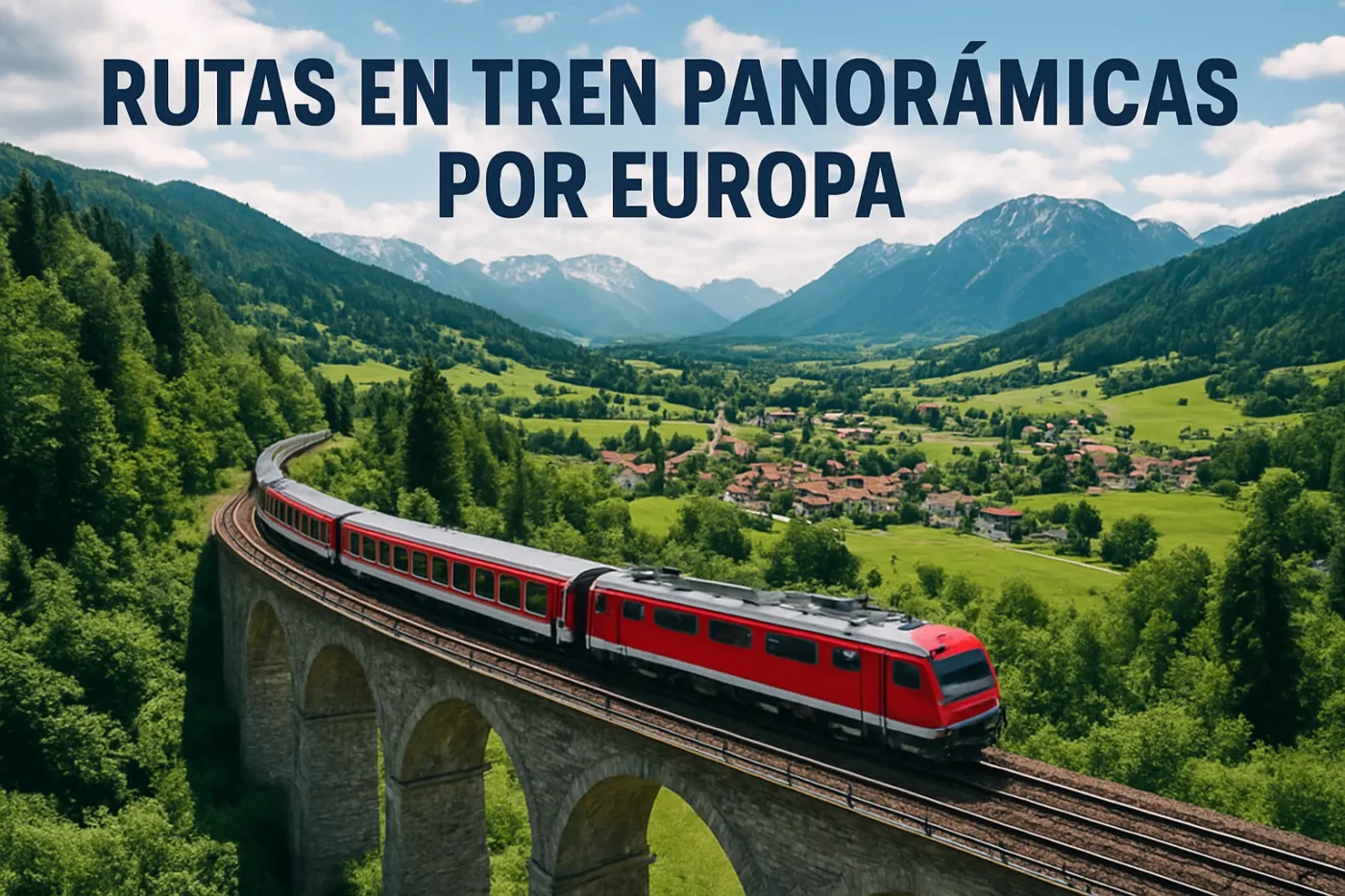 Rutas en tren panorámicas por Europa