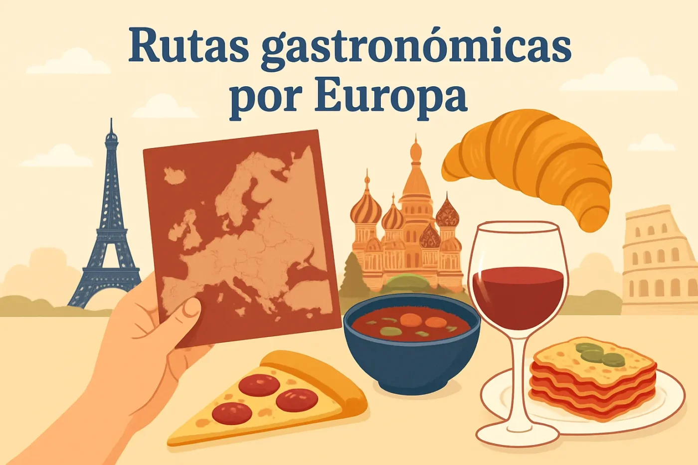 Rutas gastronómicas por Europa