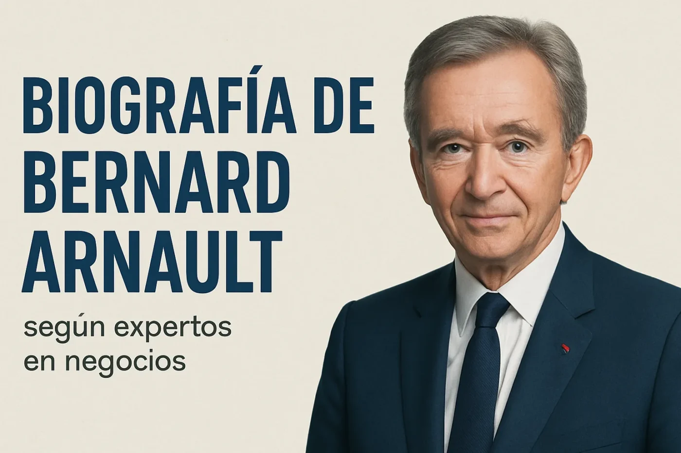 biografía de Bernard Arnault según expertos en negocios