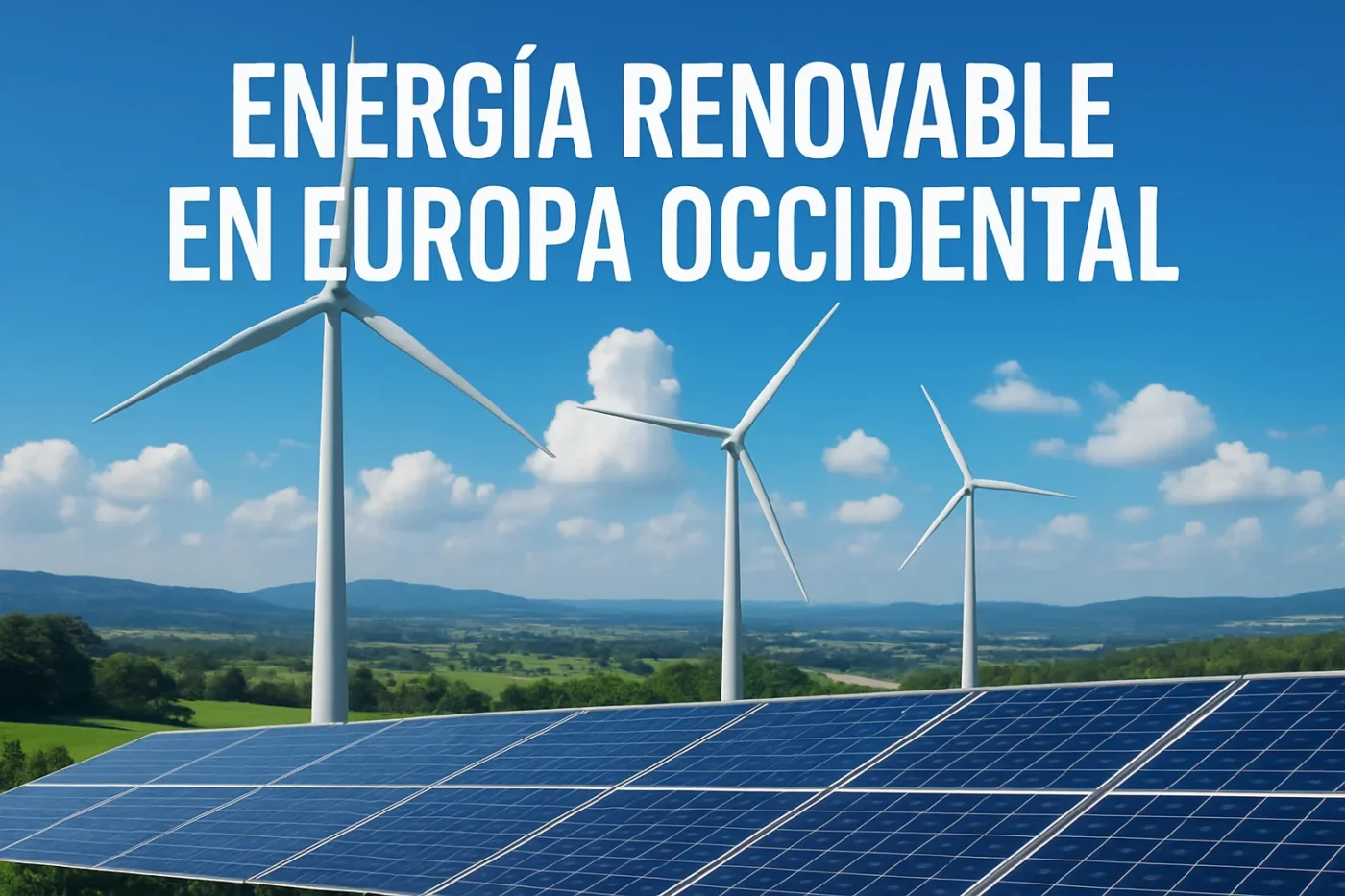 energía renovable en Europa en Europa Occidental