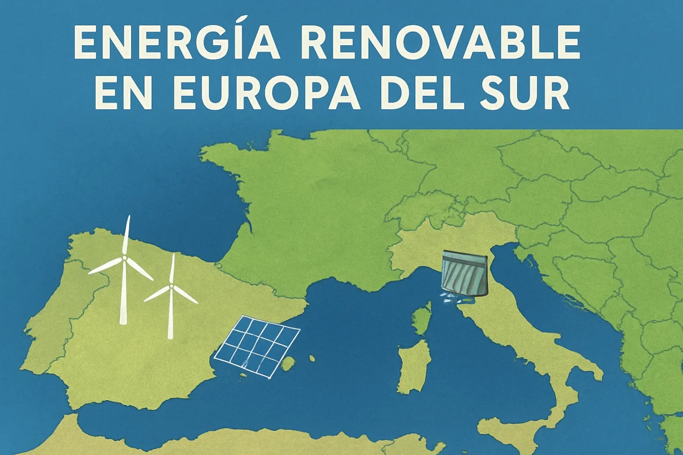 energía renovable en Europa en Europa del Sur