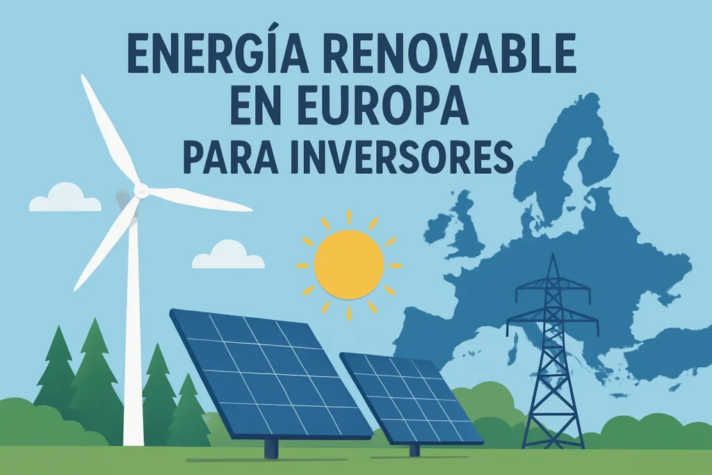 energía renovable en Europa para inversores