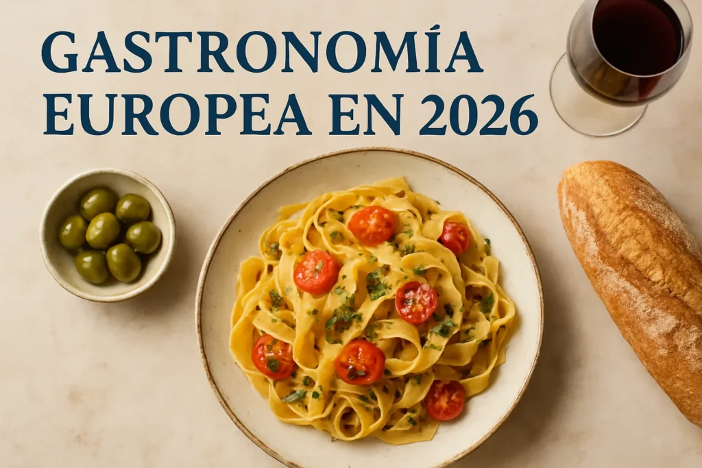 gastronomía europea en 2026