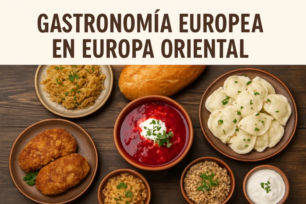 gastronomía europea en Europa Oriental