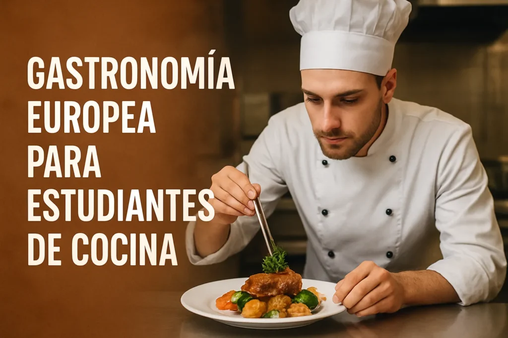 gastronomía europea para estudiantes de cocina