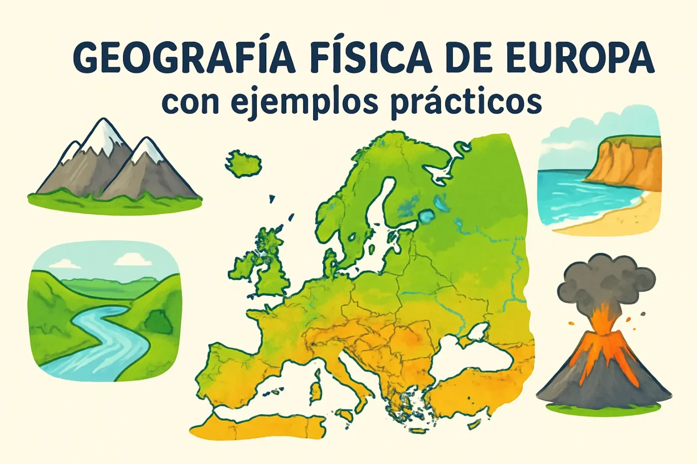 geografia-fisica-de-Europa-con-ejemplos-practicos - Europa News 24h geografía física de Europa con ejemplos prácticos
