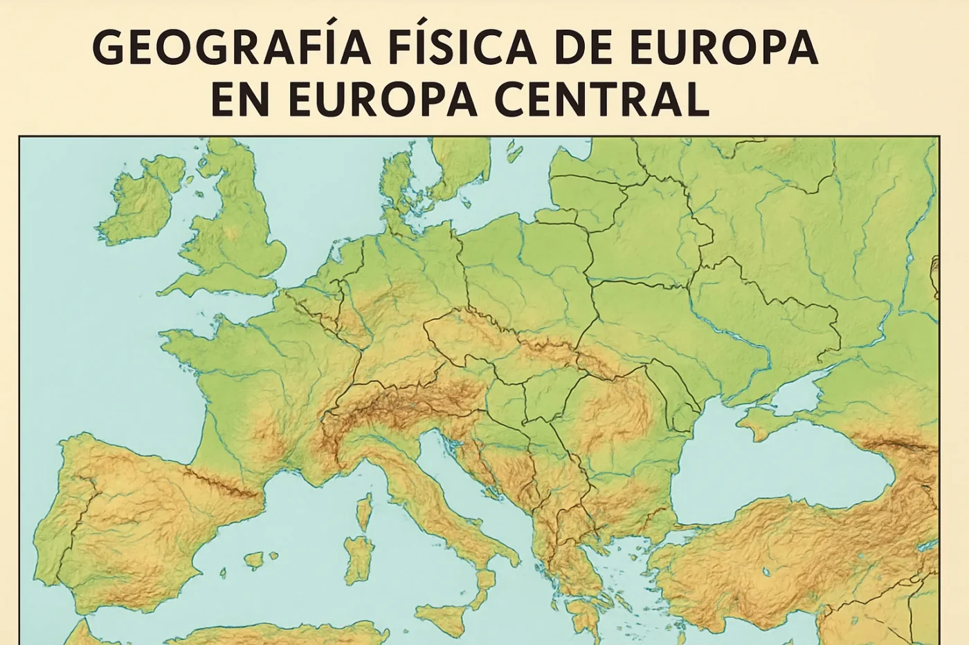 geografia-fisica-de-Europa-en-Europa-Central - Europa News 24h geografía física de Europa en Europa Central