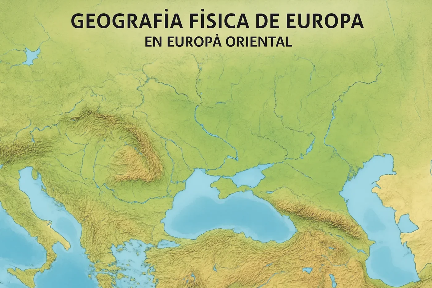 geografia-fisica-de-Europa-en-Europa-Oriental - Europa News 24h geografía física de Europa en Europa Oriental