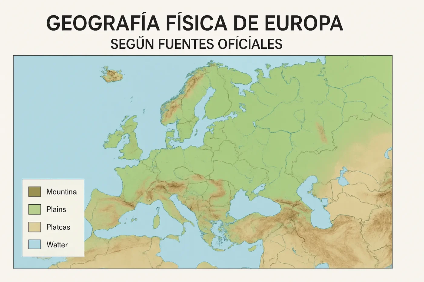 geografia-fisica-de-Europa-segun-fuentes-oficiales - Europa News 24h geografía física de Europa según fuentes oficiales