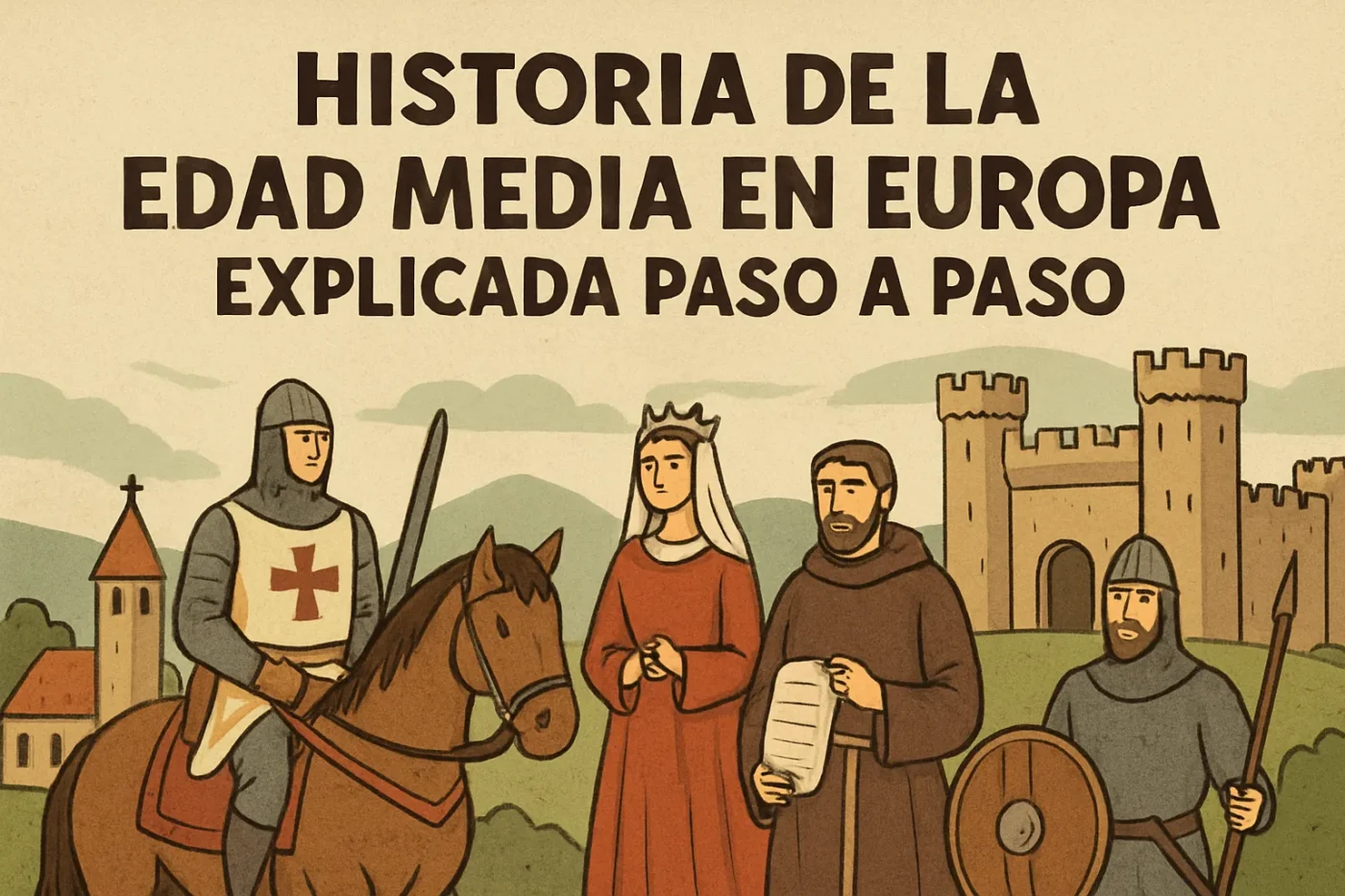 historia de la Edad Media en Europa explicada paso a paso