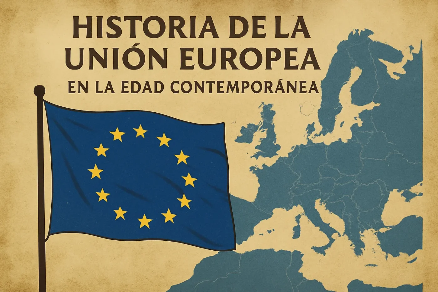 historia-de-la-Union-Europea-en-la-Edad-Contemporanea - Europa News 24h historia de la Unión Europea en la Edad Contemporánea
