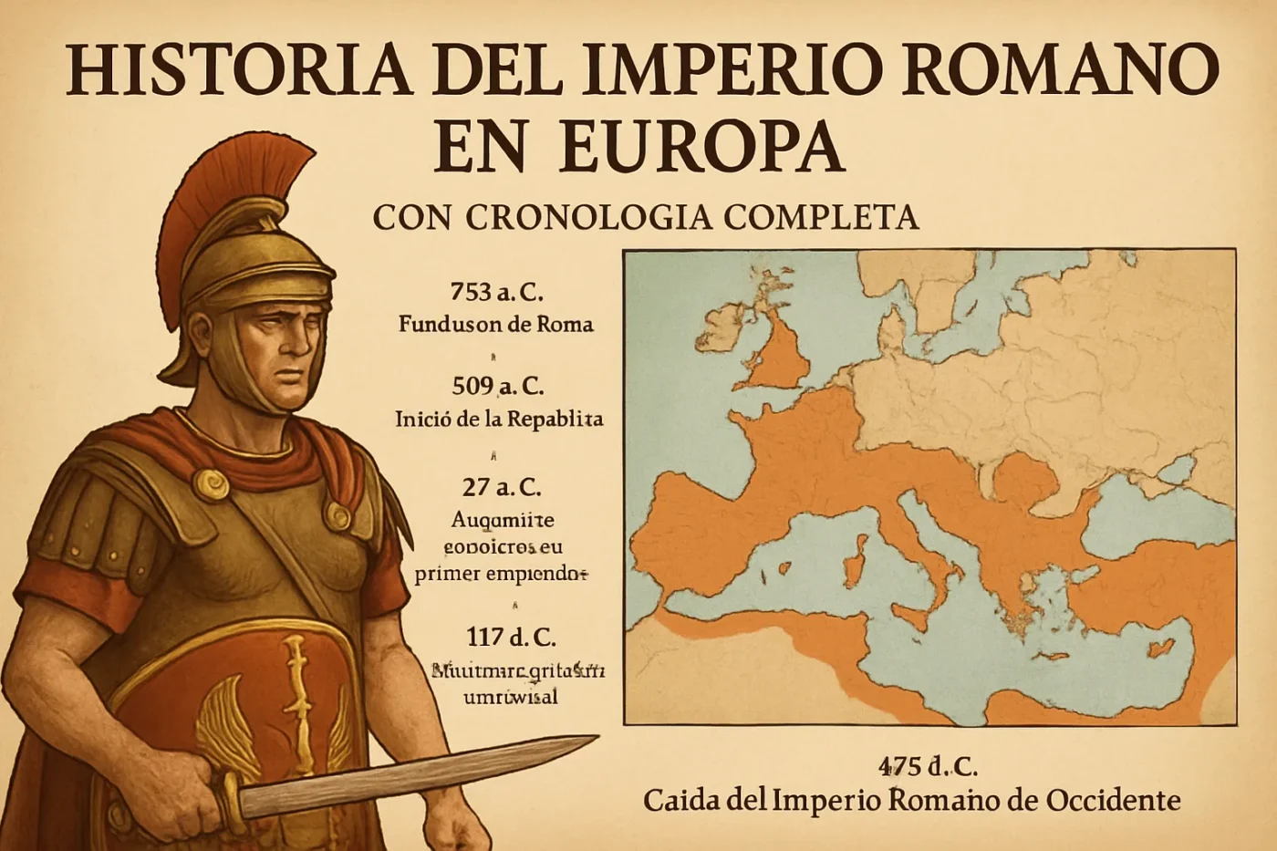 historia-del-Imperio-Romano-en-Europa-con-cronologia-completa - Europa News 24h historia del Imperio Romano en Europa con cronología completa