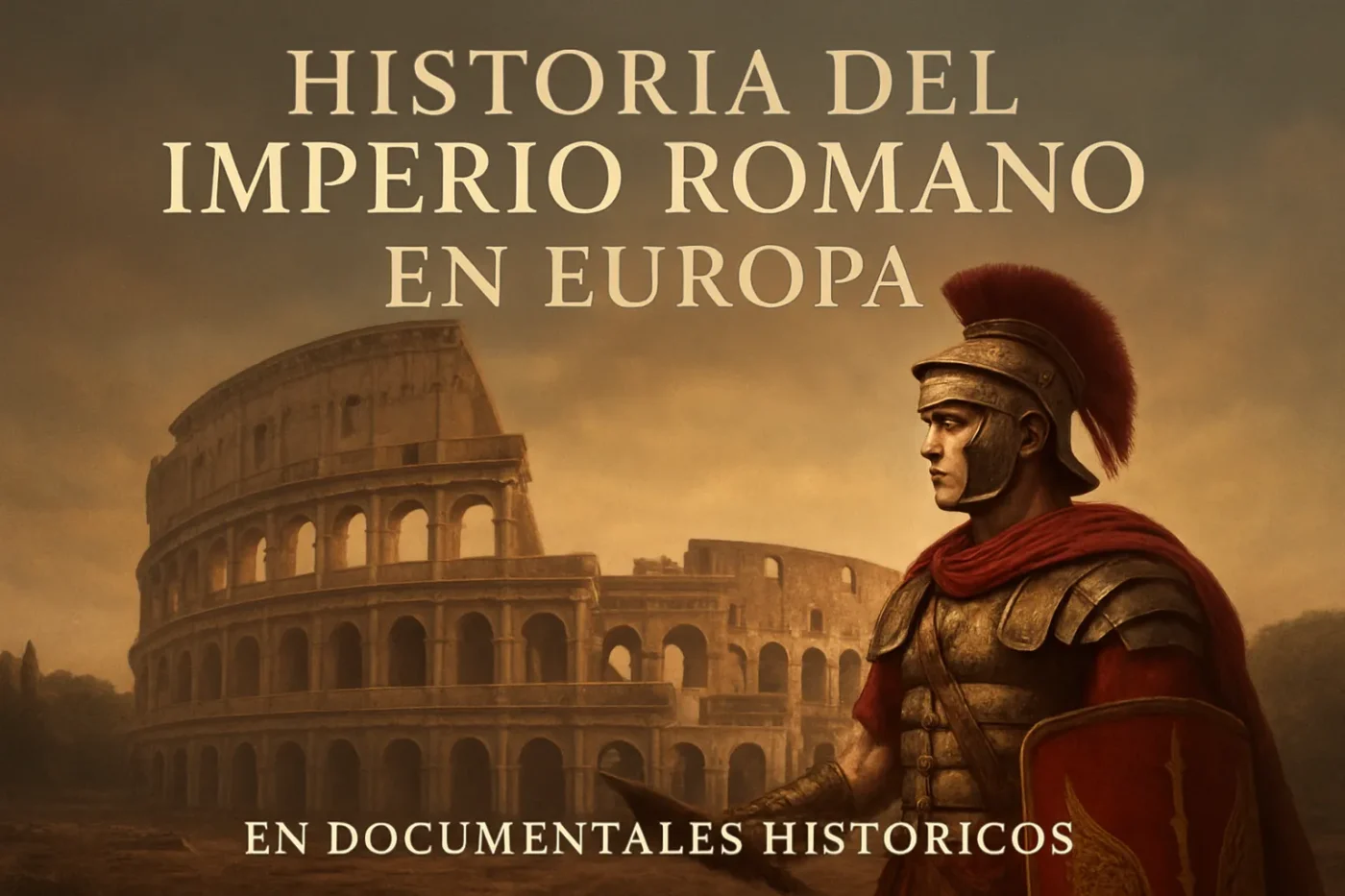 historia del Imperio Romano en Europa en documentales históricos