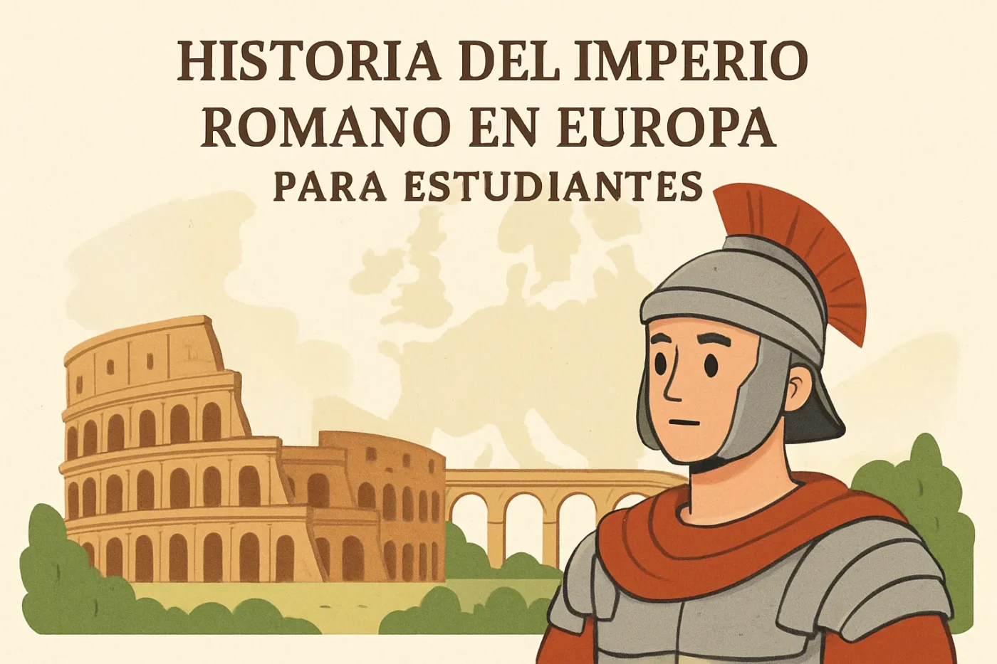 historia del Imperio Romano en Europa para estudiantes