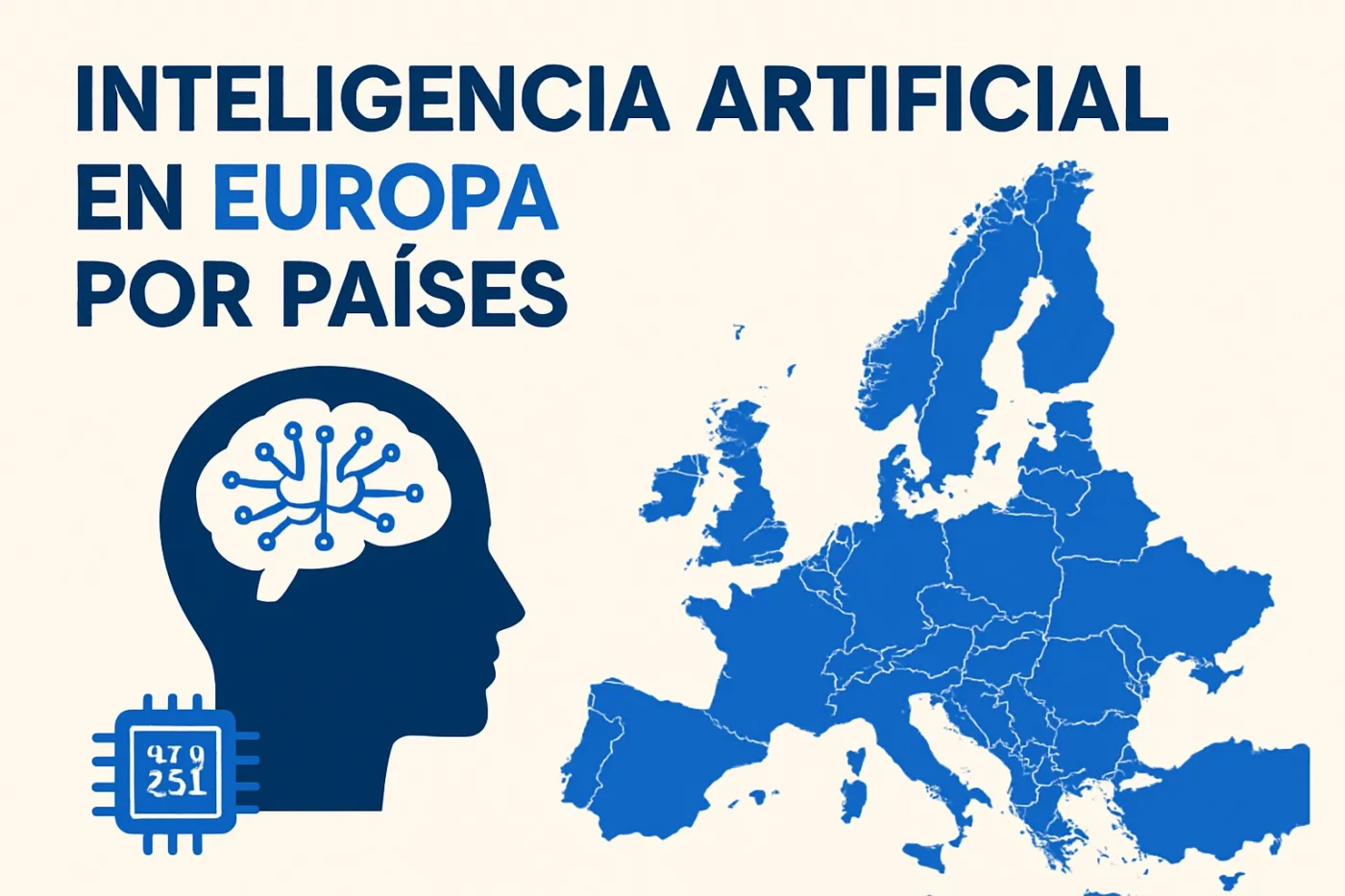 inteligencia artificial en Europa por países