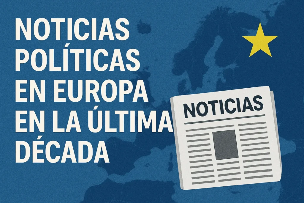 noticias políticas en Europa en la última década