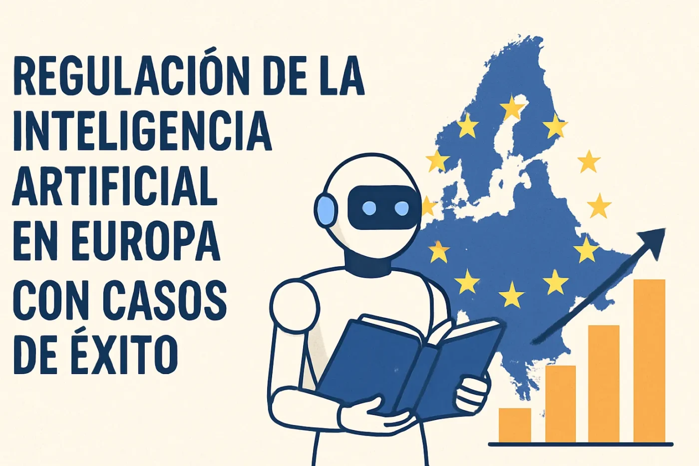 regulación de la inteligencia artificial en Europa con casos de éxito