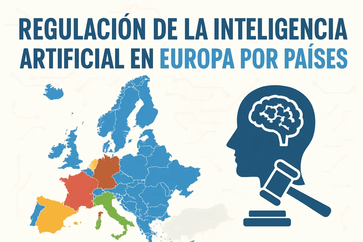regulación de la inteligencia artificial en Europa por países