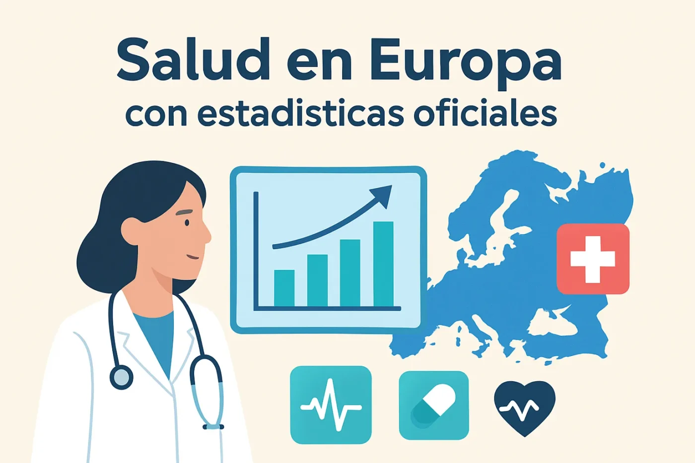 salud en Europa con estadísticas oficiales