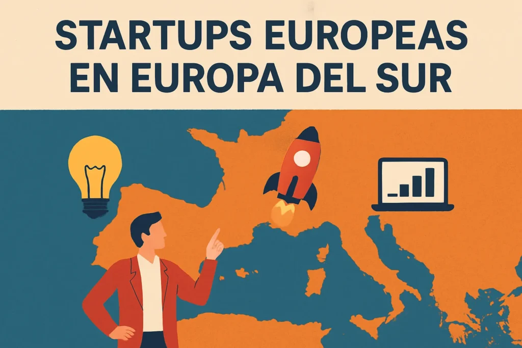 startups europeas en Europa del Sur