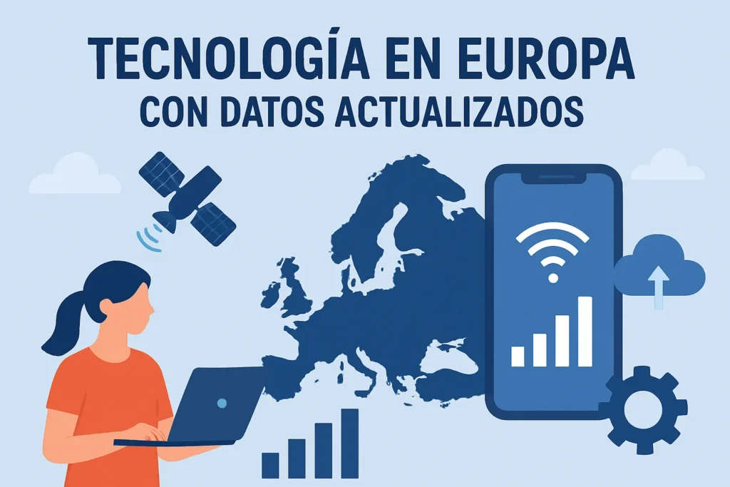 tecnología en Europa con datos actualizados