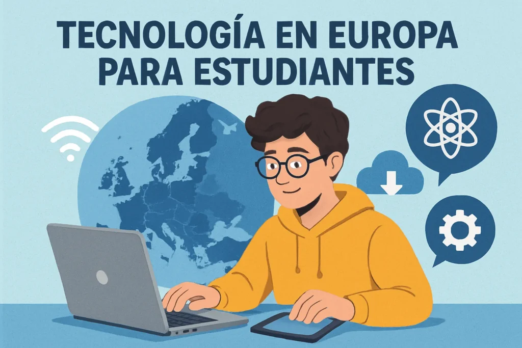 tecnología en Europa para estudiantes