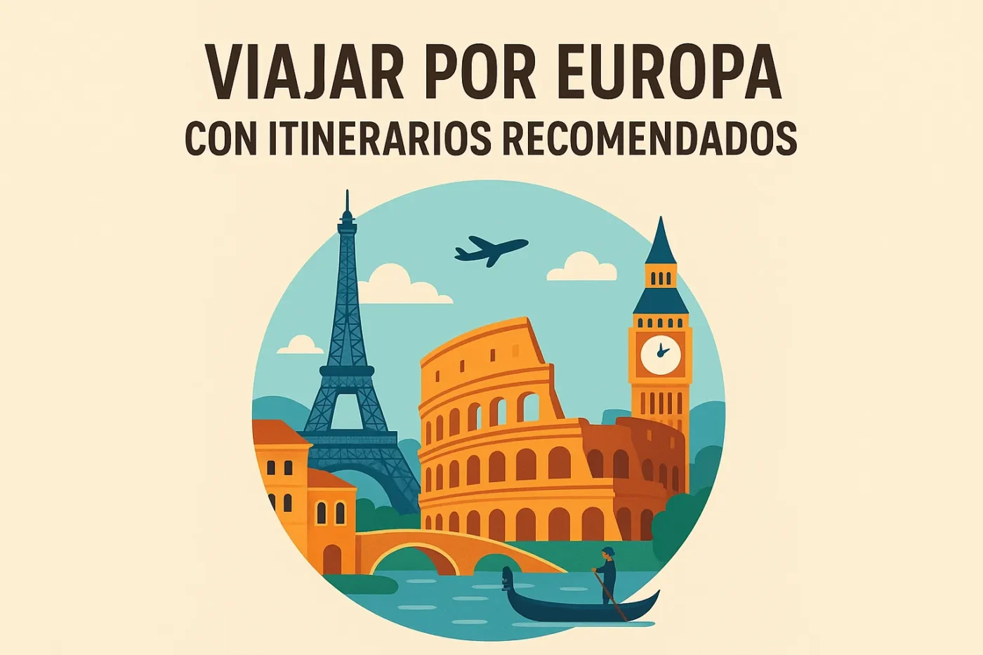 viajar por Europa con itinerarios recomendados