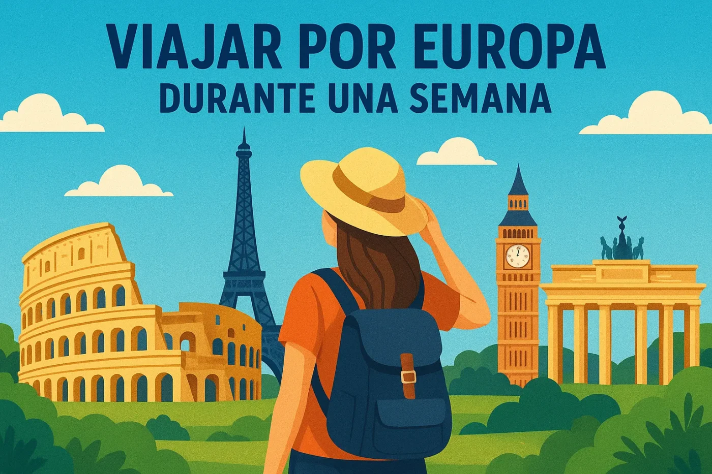 viajar por Europa durante una semana