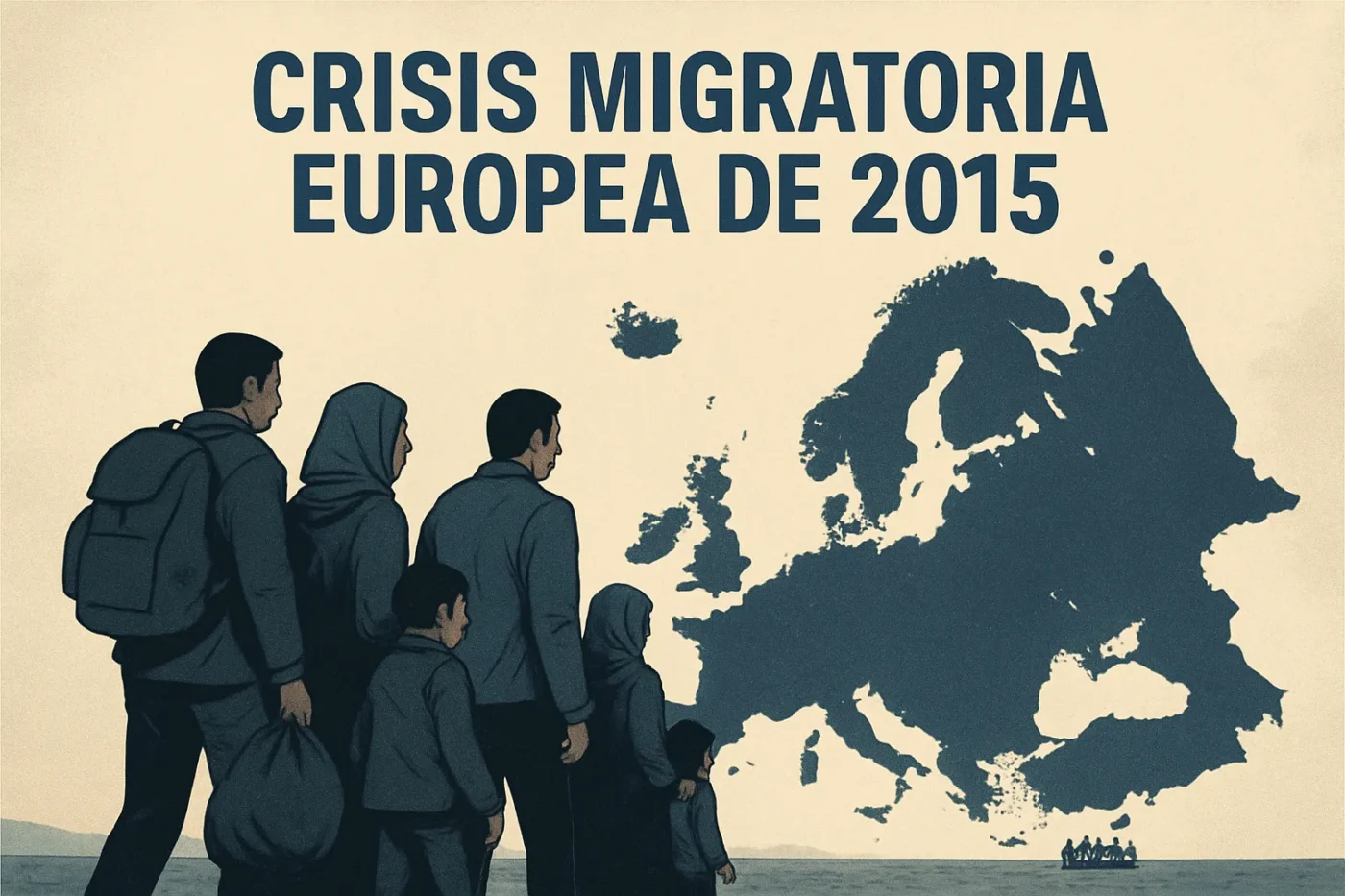 Crisis-migratoria-europea-de-2015 - Europa News 24h Crisis migratoria europea de 2015