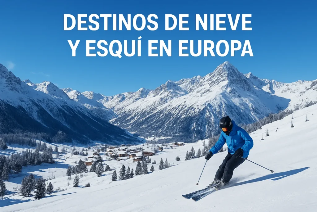 Destinos de nieve y esquí en Europa