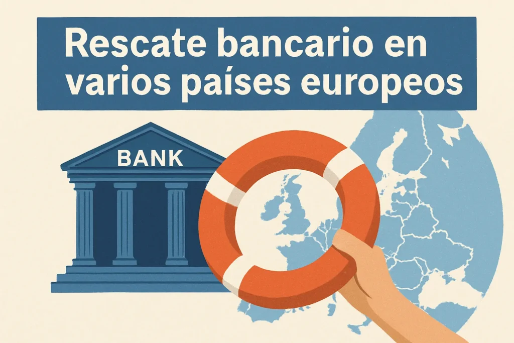 Rescate bancario en varios países europeos