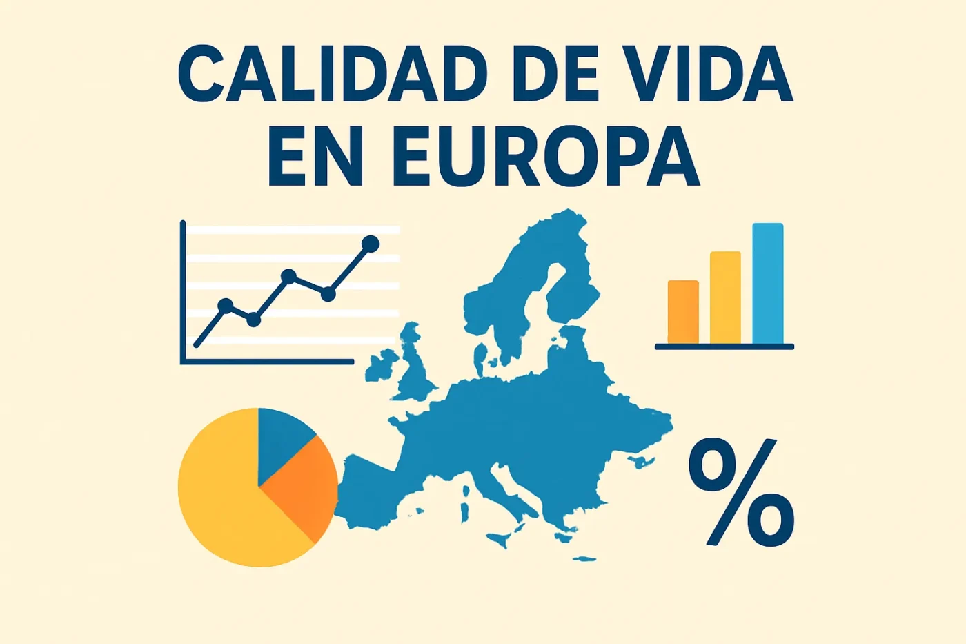 calidad de vida en Europa con datos estadísticos