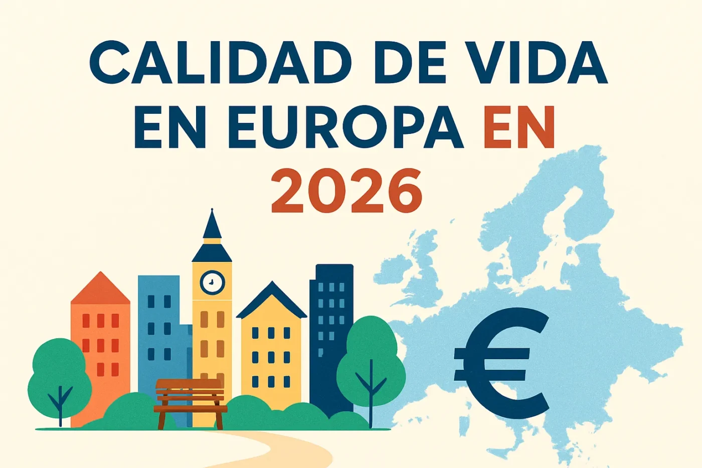 calidad de vida en Europa en 2026