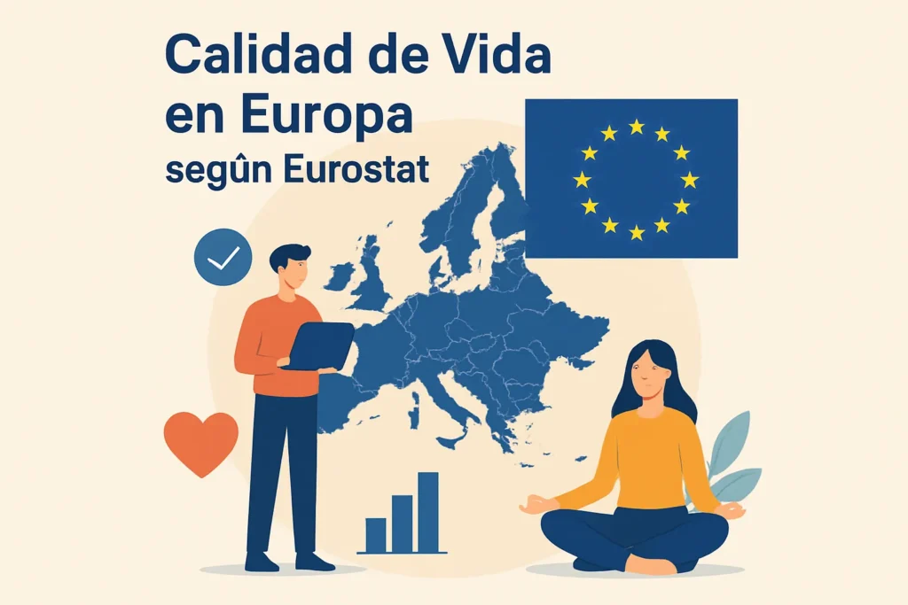calidad de vida en Europa según Eurostat