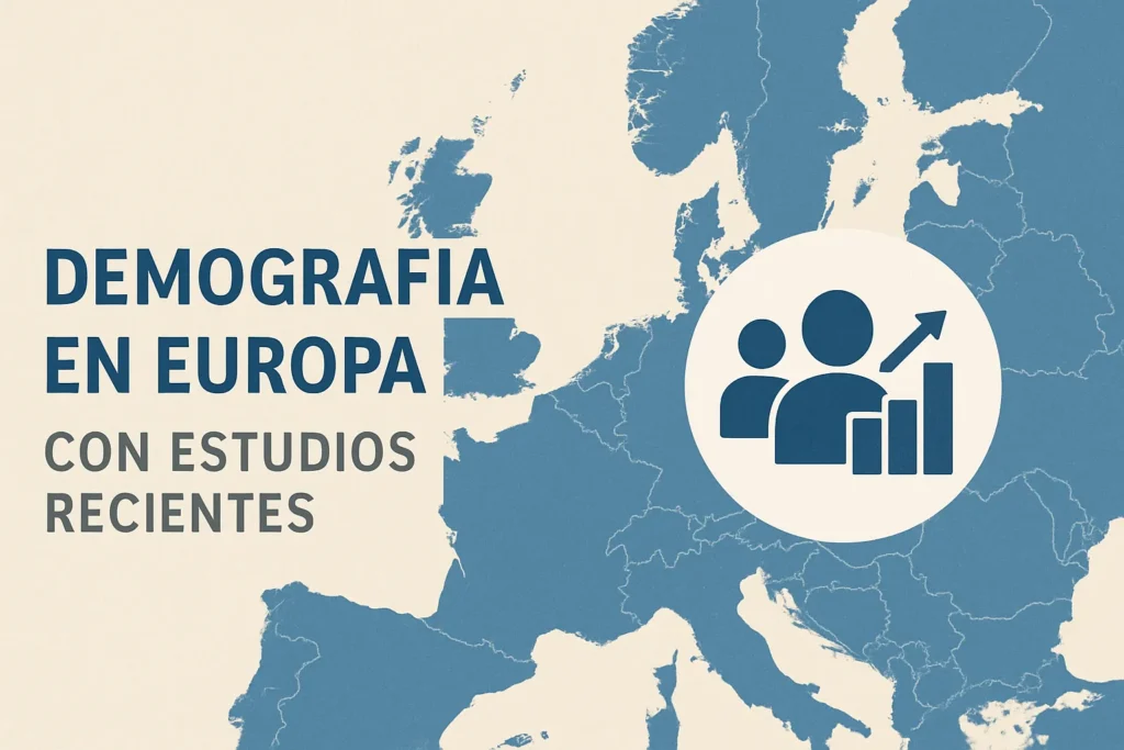 demografía en Europa con estudios recientes