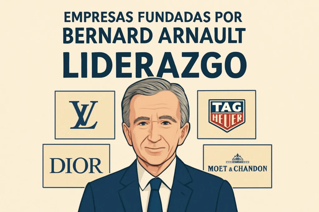 empresas fundadas por Bernard Arnault con enfoque de liderazgo