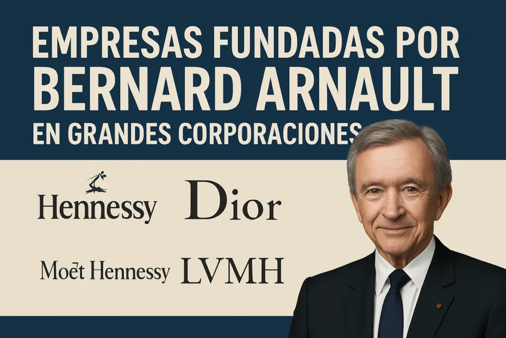empresas fundadas por Bernard Arnault en grandes corporaciones