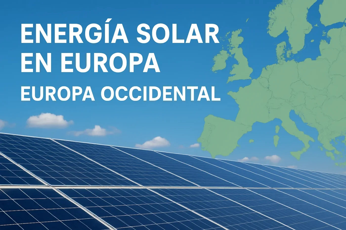 energía solar en Europa en Europa Occidental