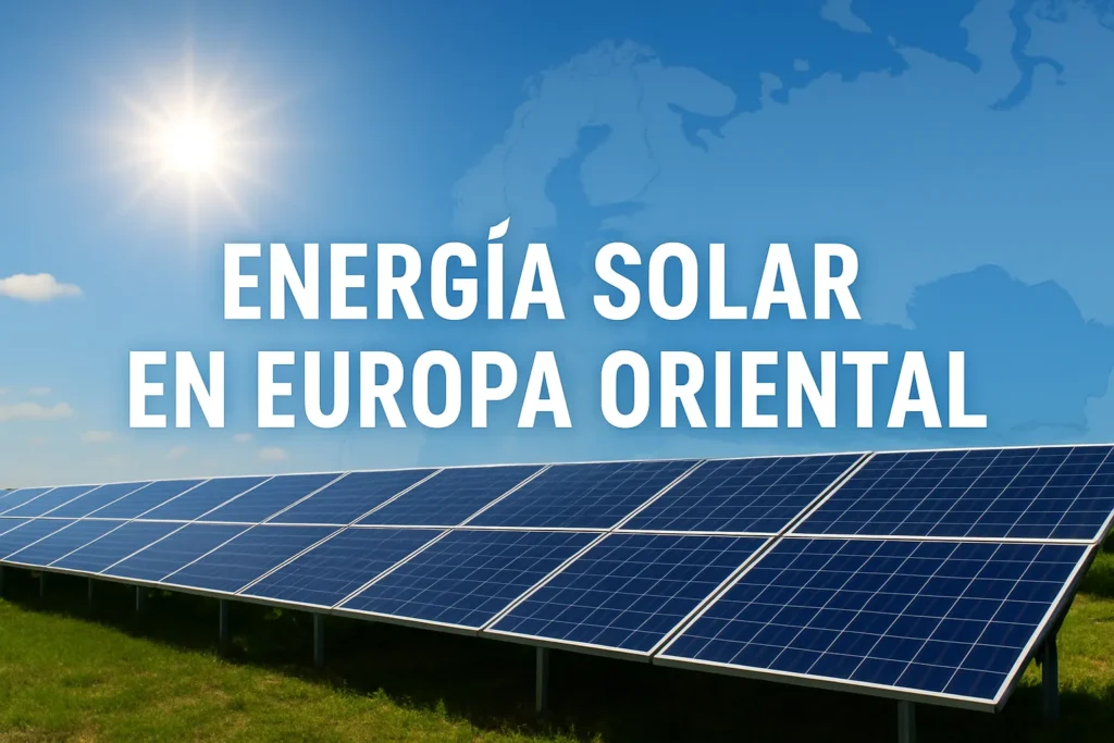energía solar en Europa en Europa Oriental