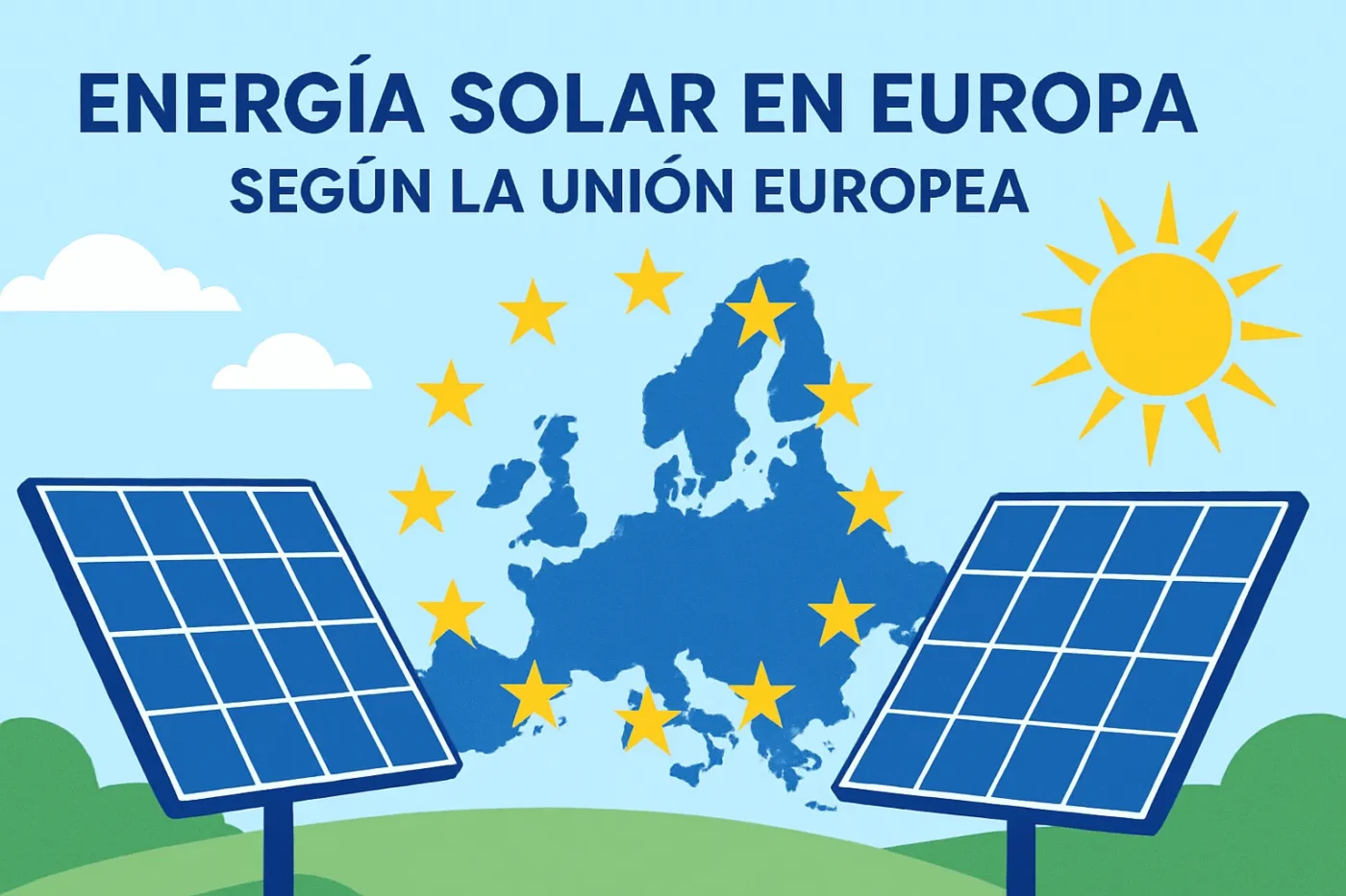 energía solar en Europa según la Unión Europea