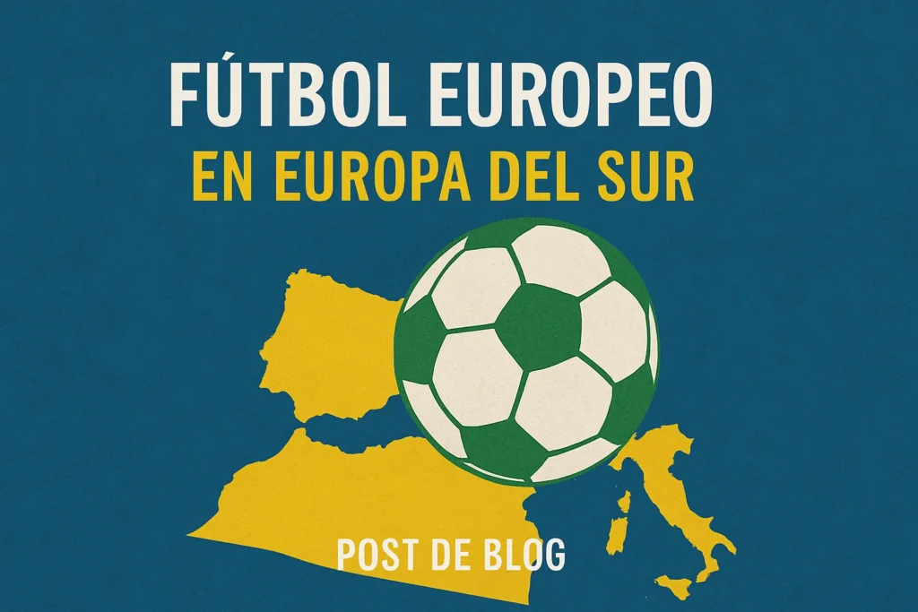 fútbol europeo en Europa del Sur