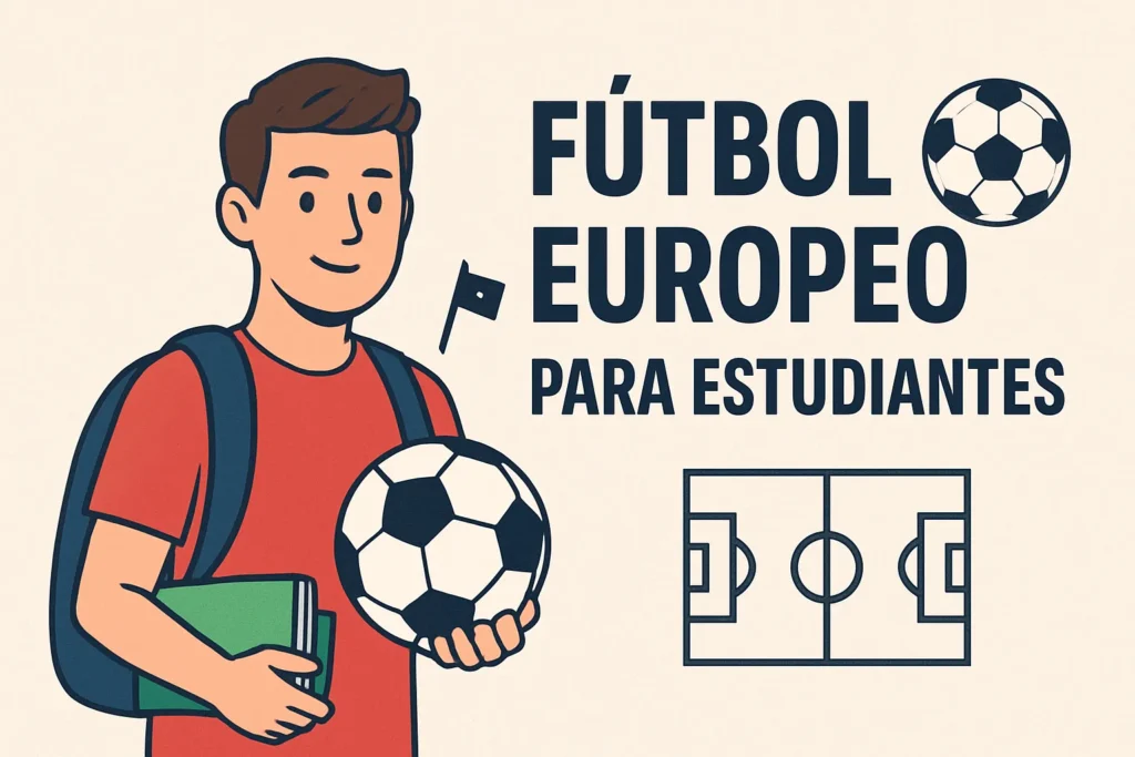 fútbol europeo para estudiantes
