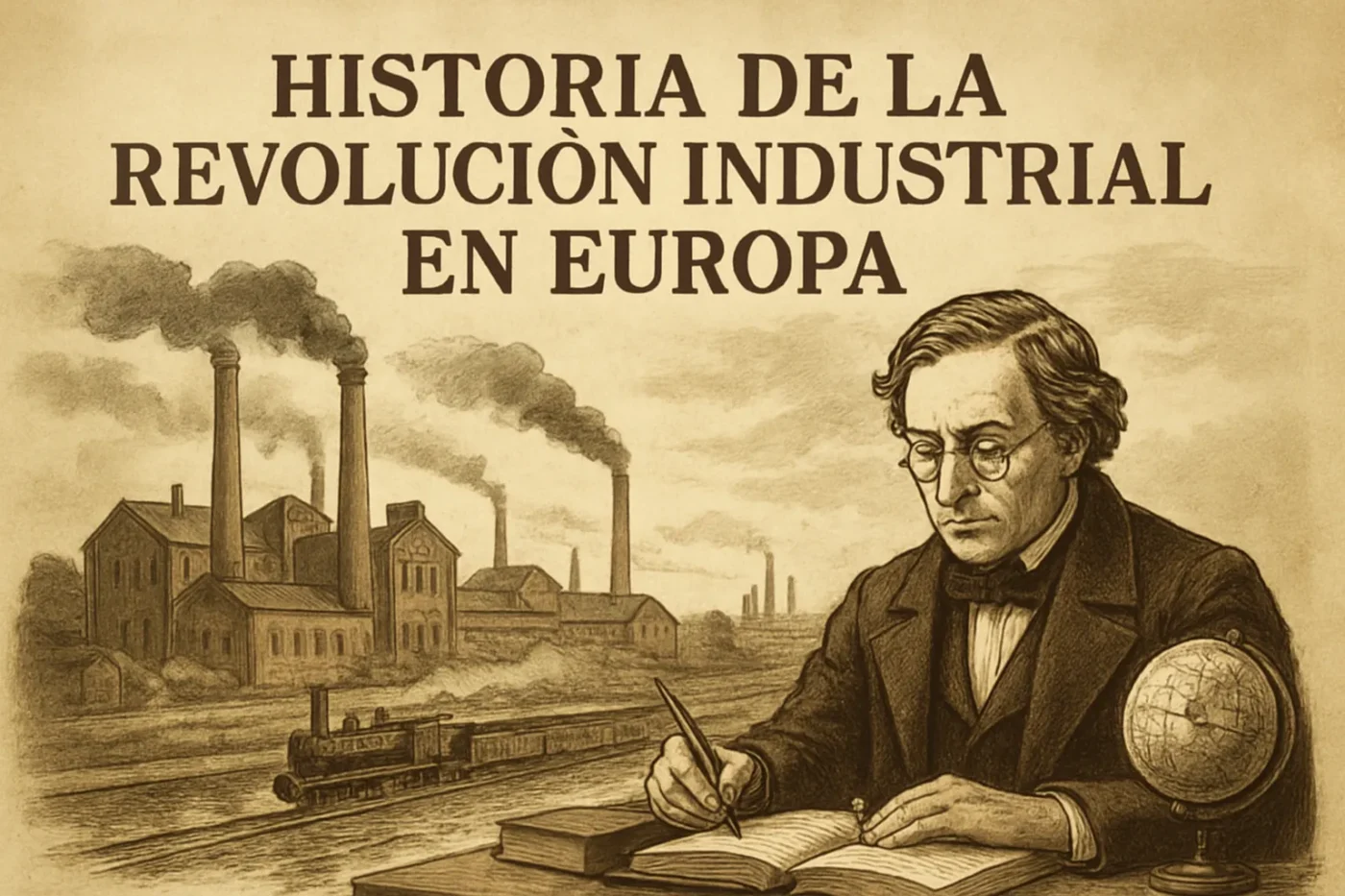 historia de la Revolución Industrial en Europa con enfoque académico