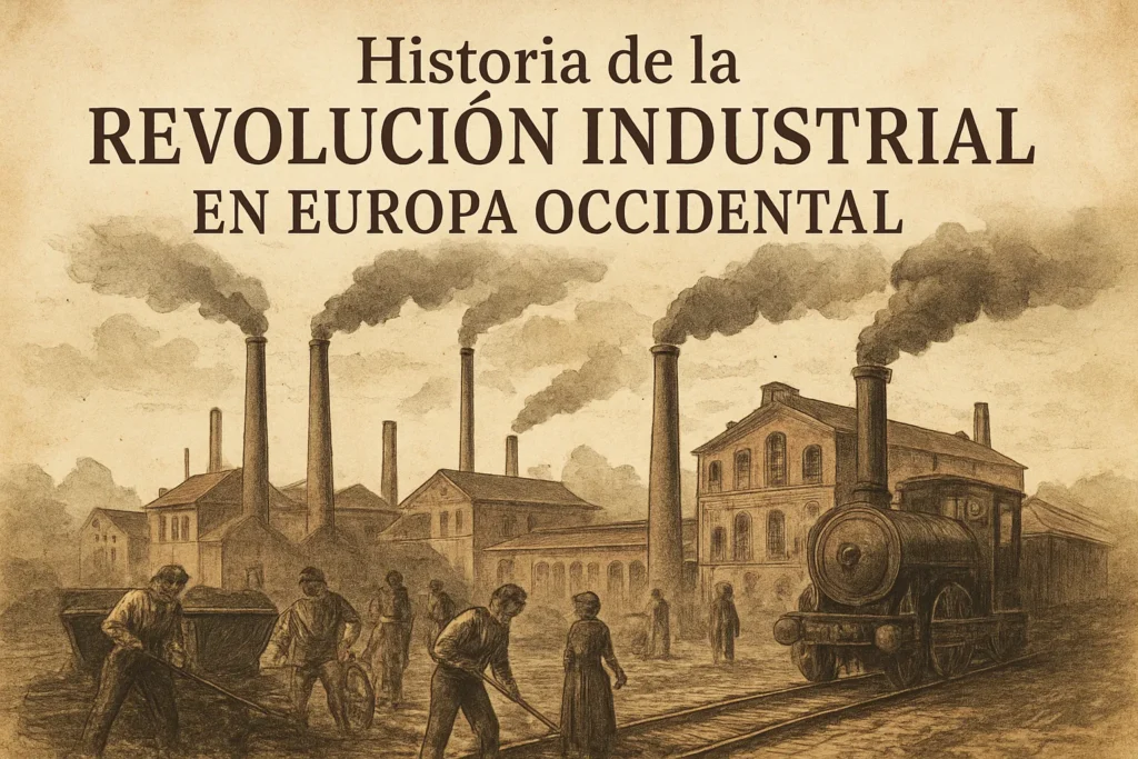 historia de la Revolución Industrial en Europa en Europa Occidental
