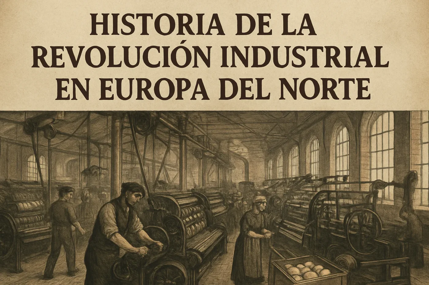 historia de la Revolución Industrial en Europa en Europa del Norte
